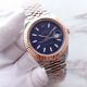 Copy Rolex Datejust II 41mm 2-Tone Rose gold Blue Watch (2)_th.jpg